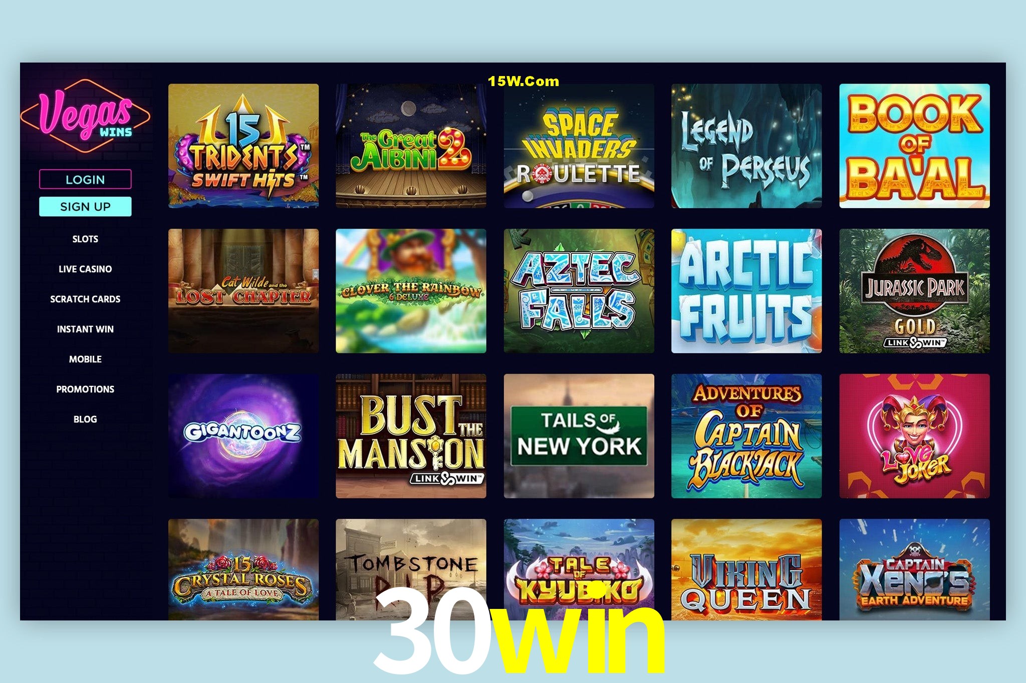 Game Providers 30win